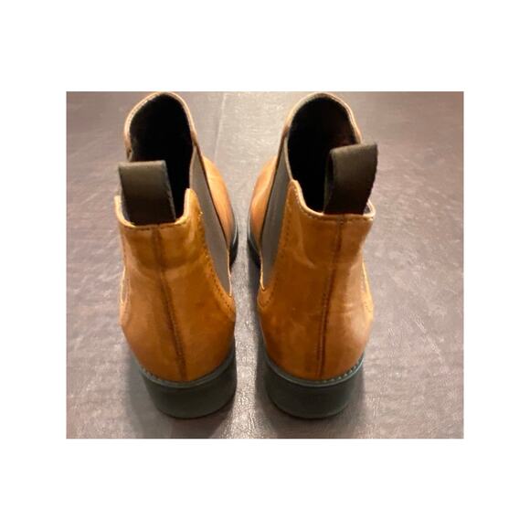 Triver Flight Tan Leather Chelsea Boots EU 38 US 7 Scandi Minimalist Capsule - Picture 5 of 9